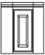 Upper Corner Cabinet with Door