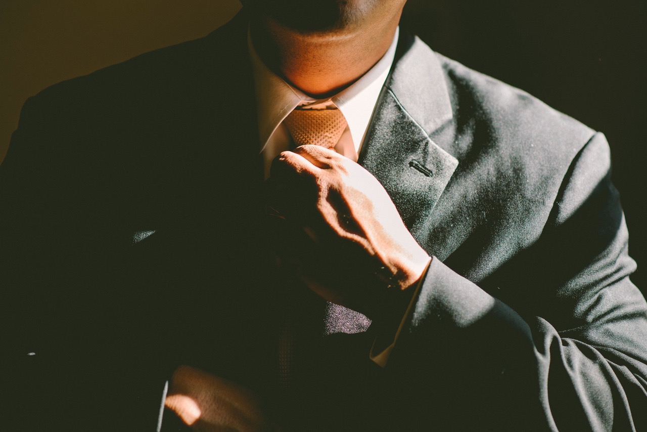 man in business suit
