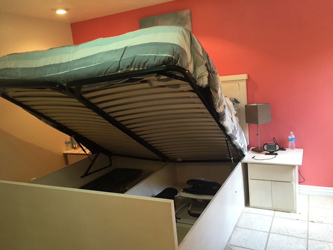 Hidden Storage Nightstand