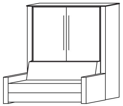 Scape style Sofa Murphy Bed