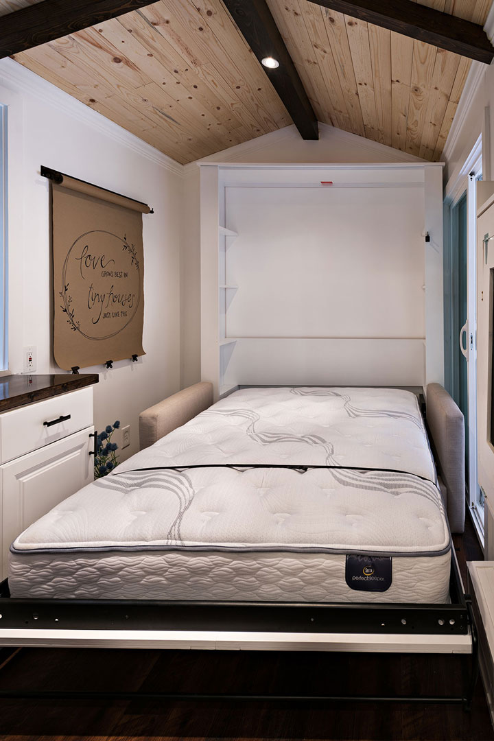 Tiny home on sale murphy bed